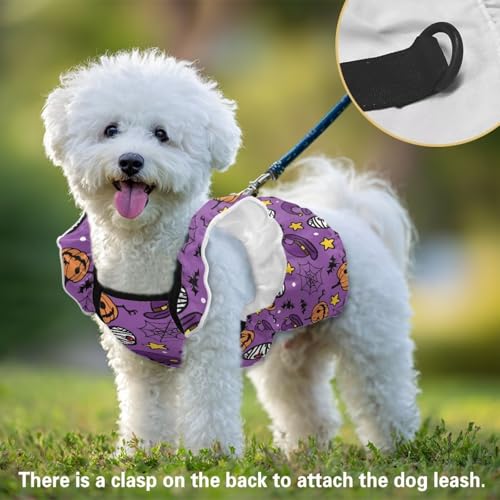 Vestido Halloween para perro talla Large cómodo y transpirable miniatura 6