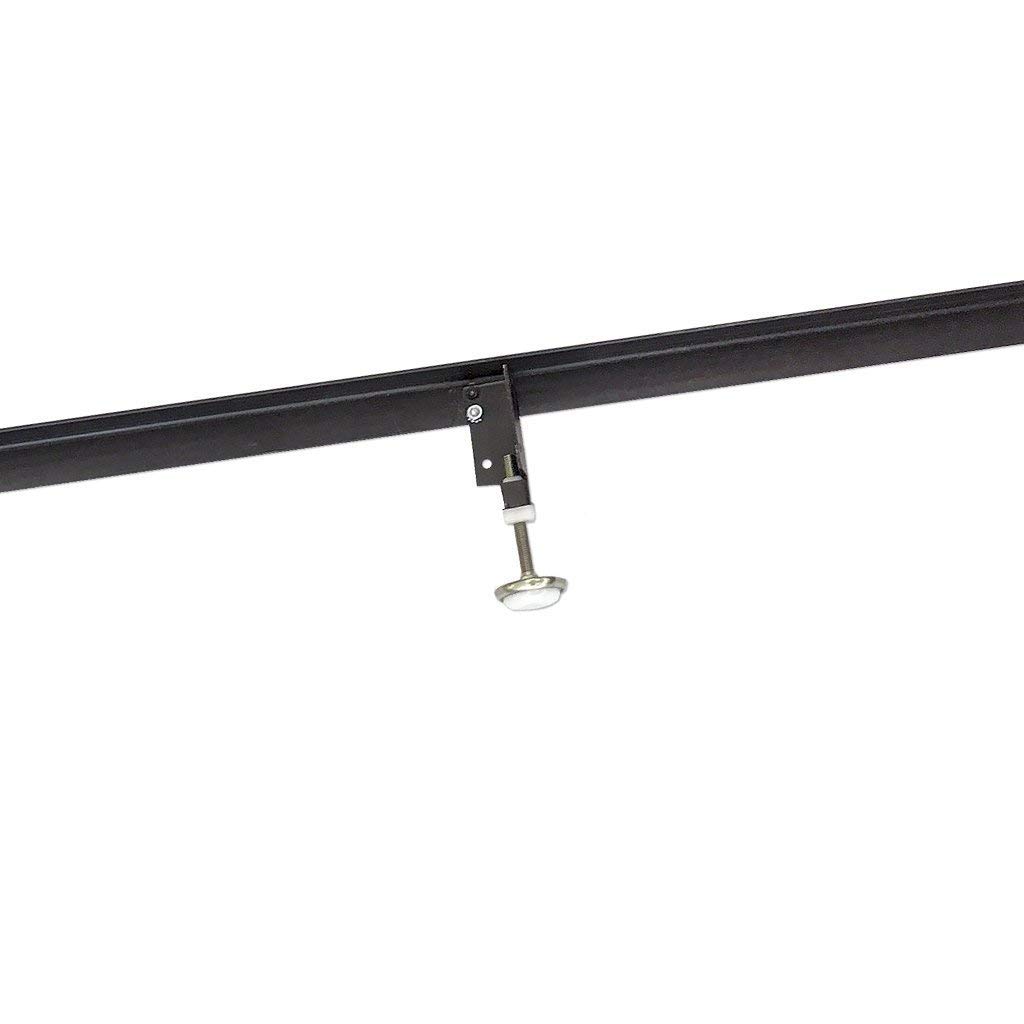 queen bed center support dual legs adjustable glides