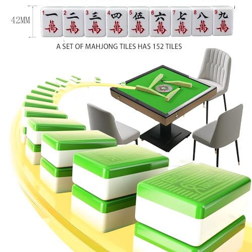 Mesa eléctrica plegable de Mahjong con fichas miniatura 5