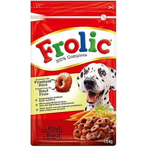 Frolic Hundefutter Trockenfutter mit Rind Cover