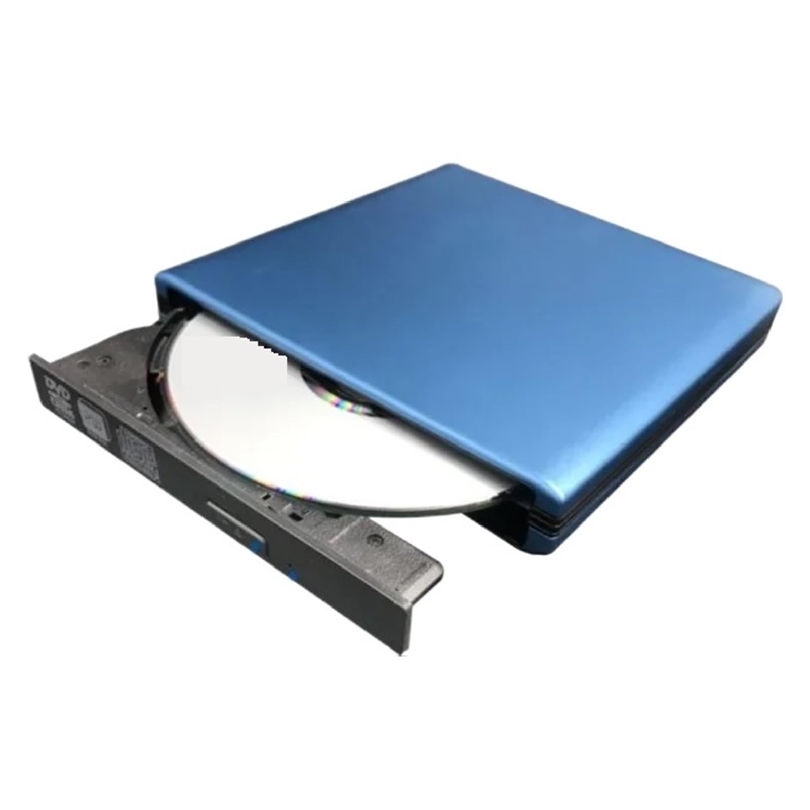 Masterizzatore Blu-Ray UHD 4K USB3.0 Masterizzatore DVD Ottico Esterno Lettori Blu-Ray RE/ROM 3D Lettore Di Scrittura(Blue)