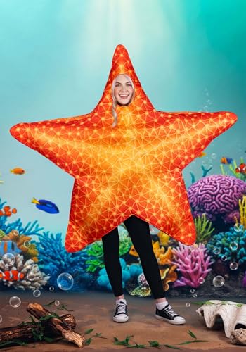 Orange starfish costume image