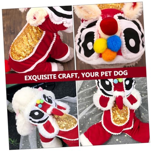 Disfraz festivo para perros y gatos LIOOBO miniatura 6