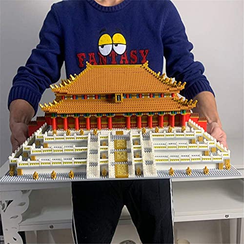 n.g. Wohnkultur Weltberühmte Architektur Der Kaiserpalast Taihe Palace 3D DIY Mini Diamond Blocks Bricks Building Toy… – Bild 3