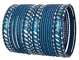 Touchstone Bracelet indien Bollywood tendance fabriqué à la main en métal découpé exo...