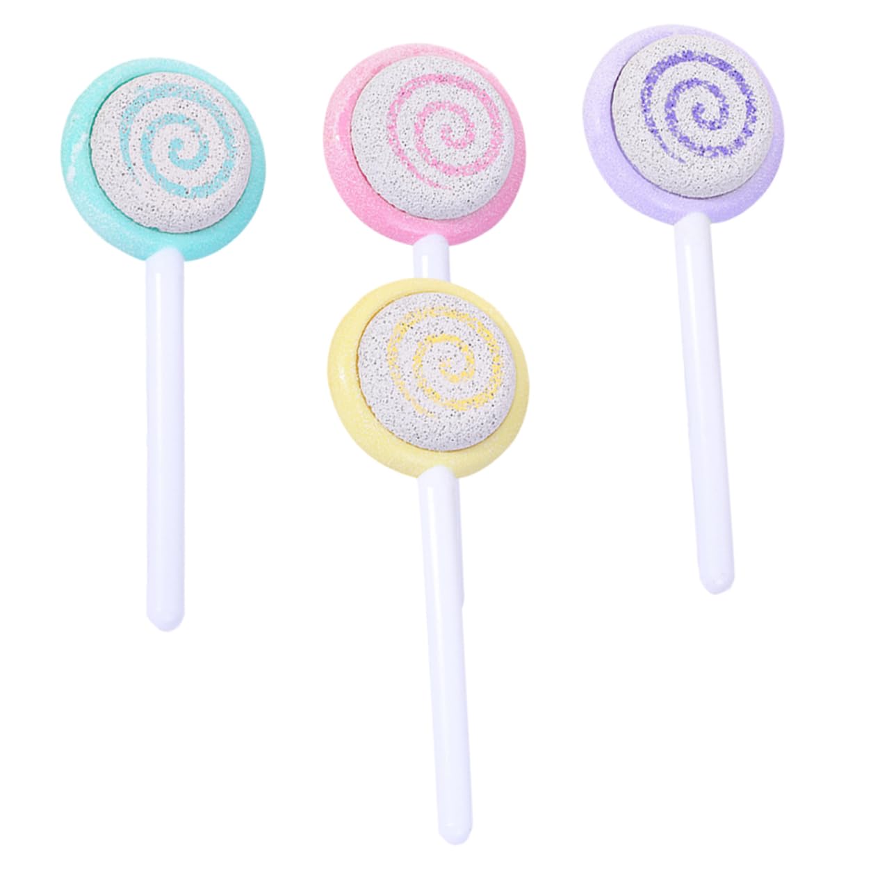 Gogogmee 4Pcs Double Sided Foot Files Calluses Remover Dead Skin Scrubber for Smooth Feet Durable Tool for Home Salon Use