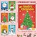 48PCS Christmas Activity Books for Kids Winter Holiday Coloring Books Xmas Fun and Games Activity Books Challenging Activities Include Mazes Find Difference for Party Classroom Gifts Bag Stuffers