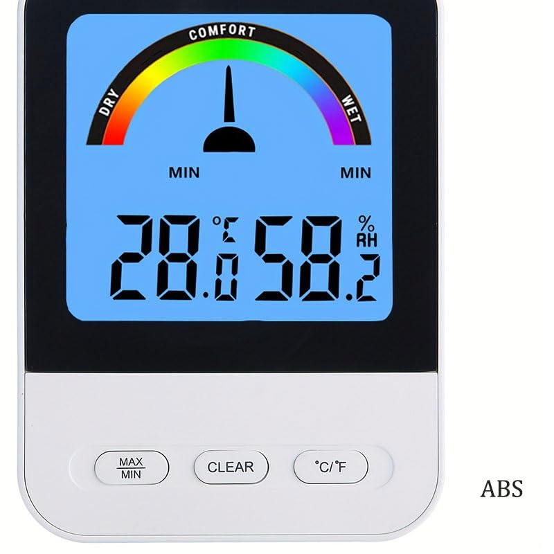 Digital Humidity Temperature Meter Room Dry Wet Comfort Guide