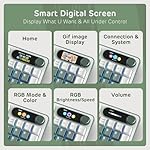 RK ROYAL KLUDGE S98 Mechanical Keyboard w/Smart Display & Knob, Top Mount 96% Wireless Mechanical Keyboard BT/2.4G/USB-C, Hot Swappable, Software Support, Creamy Sounding, 98 Keys - Image 3