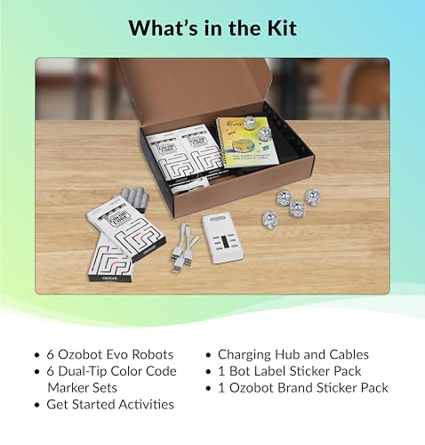 Image of Ozobot Evo 6 Bot Classroom Kit | Ages 5-11 | STEM Coding for Schools
