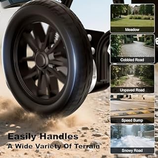 Electric Wheelchairs for Adults, Foldable Power Wheelchair, 15 Miles Longer Range, 500W Dual Motors, All Terrain Portable Motorized Wheelchair for Seniors Support 350 lbs