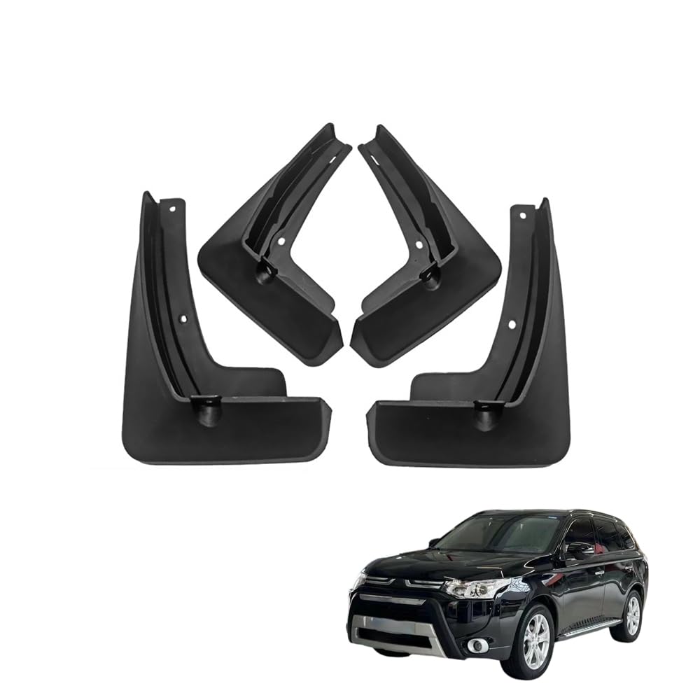AMHVMU 4pcs Mud Flaps for Mitsubishi Outlander 2013 2014