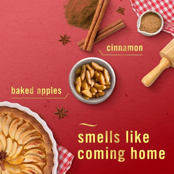F.e.b.r.e.z.e Odor-Fighting Fade Defy PLUG Air Freshener Baked Cinnamon Apples, .87 fl. oz. Oil Refill