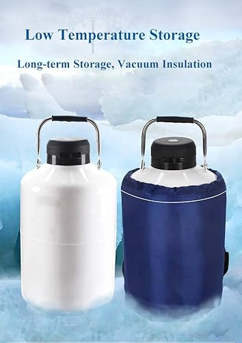 Miniatura 2 de CGOLDENWALL Tanque criogénico del nitrógeno líquido del tanque Ln2 del envase 16L