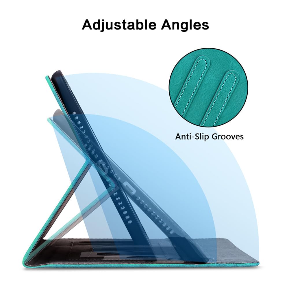 Generic Étui compatible avec iPad Air 3e génération 10.5 2019 (couleur : noir) étui à rabat en cuir intelligent à motif floral résistant aux chocs