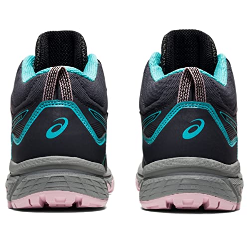 ASICS Tênis de Corrida Feminino Gel-Venture 8 Mid Top, Grafite Cinza/Menta Gelada, 5