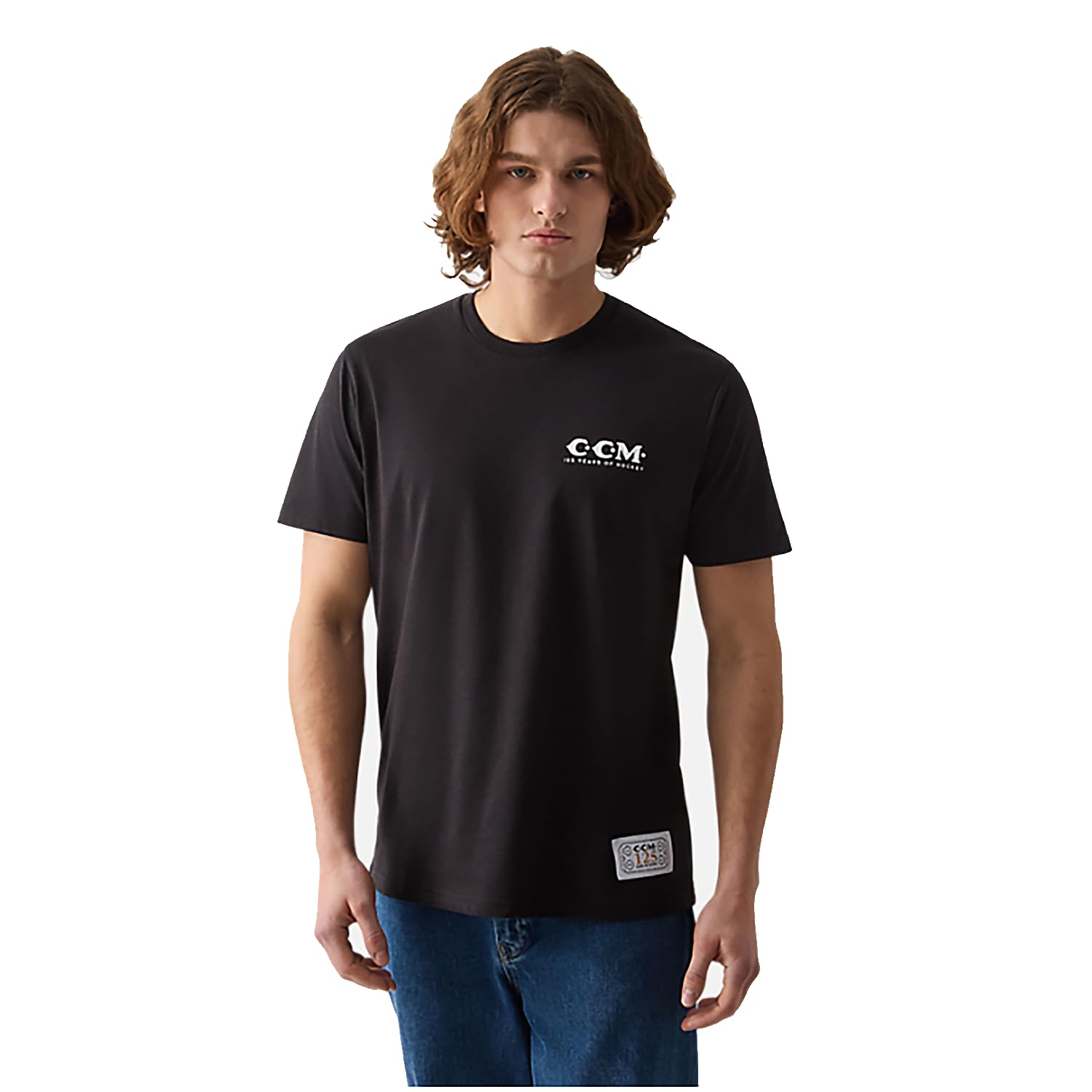 CCM 125 ans de hockey - T-shirt senior - Noir
