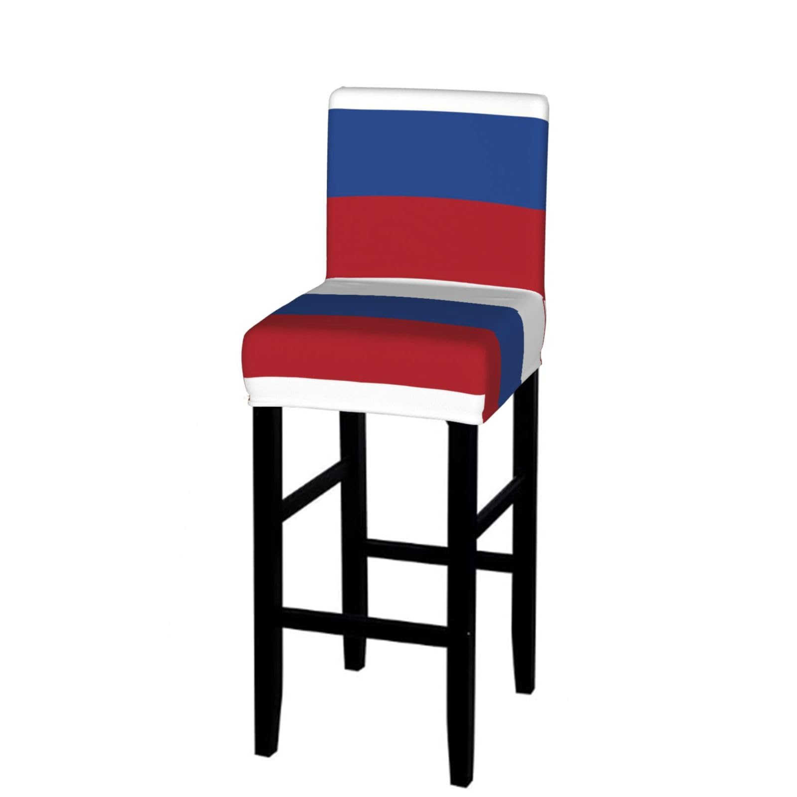 CNTDBU Flag of the Netherlands Bar Stool Cover-Stretchy Chair Slipcover for Kitchen