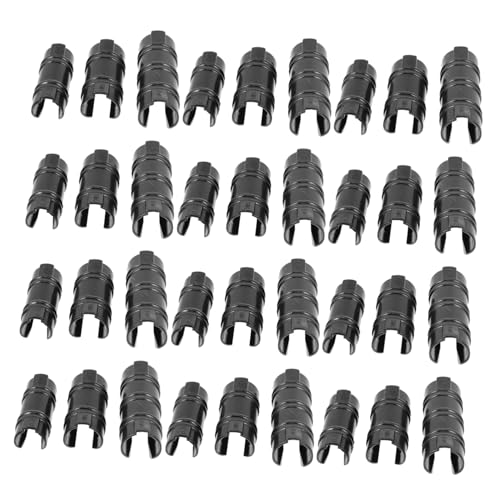 AKOOSY 60pezzi Clip per Strutture da Giardino Resistenti Connettori in Lega per Tubi da Fissaggio Pratico di Coperture Protettive e Ombreggianti per Fissare Pellicole e Frangivento Estern