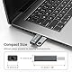 Cubilux USB A auf 3,5 mm Kopfhöreradapter mit 384 kHz/32-Bit DAC, TRRS Mikrofon unterstütztem USB auf Audio Dongle für Headset, 1/8 Aux Konverter für PC, Laptop, PS5, PS4, Windows, macOS, Linux