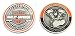 Harley-Davidson Knucklehead Bar & Shield Challenge Coin, 1.75 in Coin 8007089