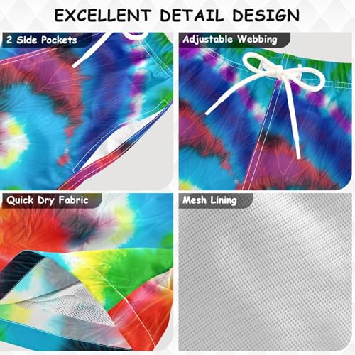 Boys Swim Trunks Tie Dye Color Toddler Swim Shorts Little Boys Bathing Suit Swimsuit Toddler Boy Swimwear 2T 202c16693