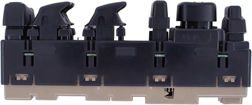 MOTOKU Front Left Master Power Window Control Switch Module for Hummer H2 2003-2007 with Folding Mirrors Driver Side