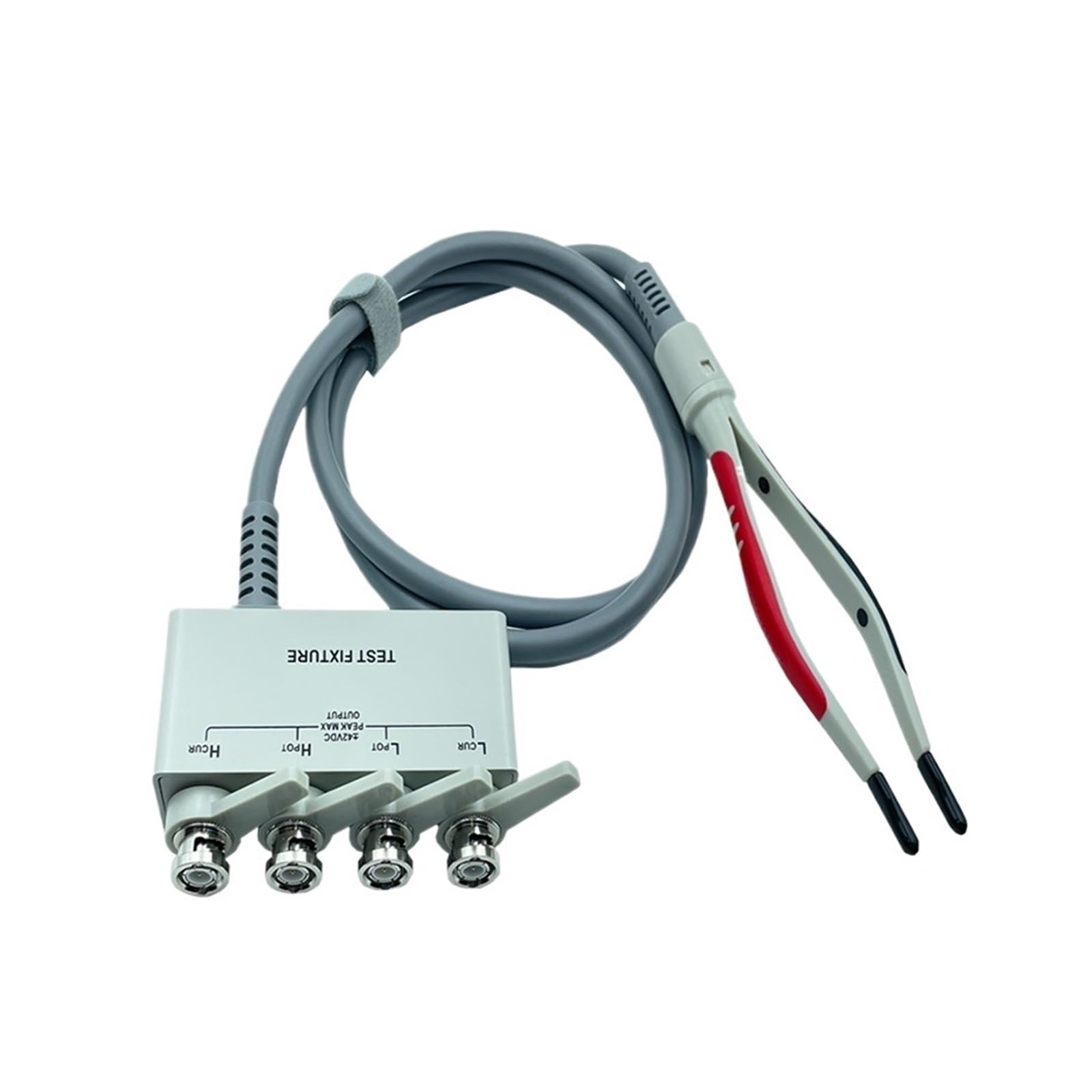 LCR Messgerät, Test LCR Instrument Kabel Digitale Brücke Clamp SMD Patch Clamp Mit Abschirmung Box Bessere Test Genauigkeit Draht Länge 1m(Paragraph B)