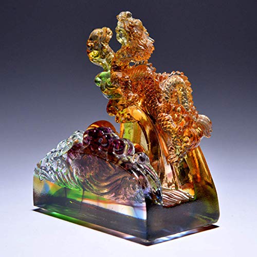 ガラス製ドラゴン彫刻装飾品 【公式通販】