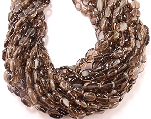 Quartz fumé naturel perles de qualité gemme pour haute joaillerie
