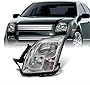AKKON - For Ford Fusion Clear Chrome Driver Left Side Front Headlight Head Lamp Front Light Replacement
