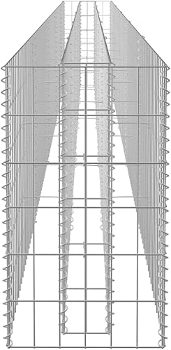 Miniatura 5 de DGZLIIO Gabion - Cama elevada cajas de metal para macetas camas de jardín elevadas de metal al aire libre cajas de macetas al aire libre para