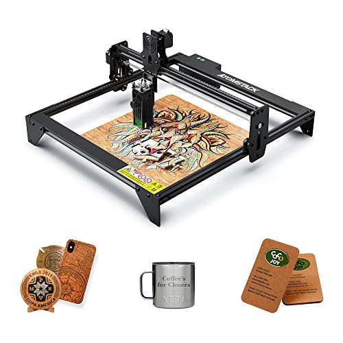 30W ATOMSTACK A5 M30 CNC Laser Engraver DIY Laser Marking Cutting Machine, 410X400mm Large Working Area, Wood Metal Leather Marking Cutting Machine