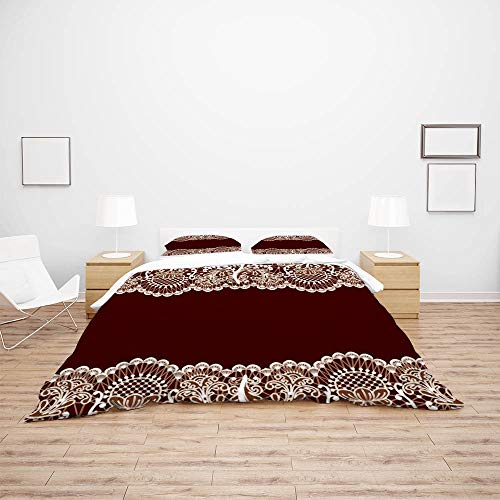 Housse de couette douce de qualité supérieure lit 3 pièces Twin - 4