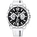 Tommy Hilfiger Mixte Multi-Cadrans Quartz Montre avec Bracelet en Silicone 1791475