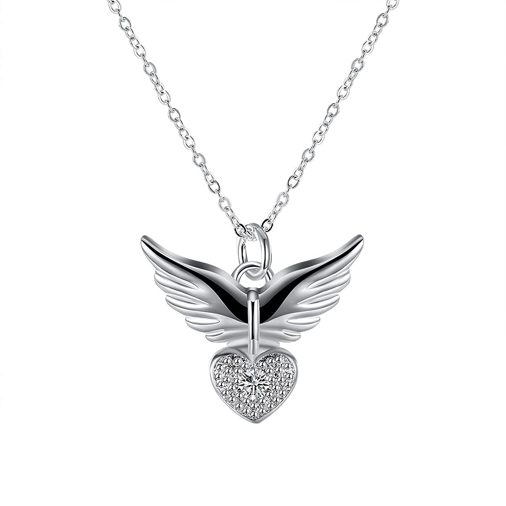 Collier à coeur, chaîne de pendentif symbole d'amour éternel