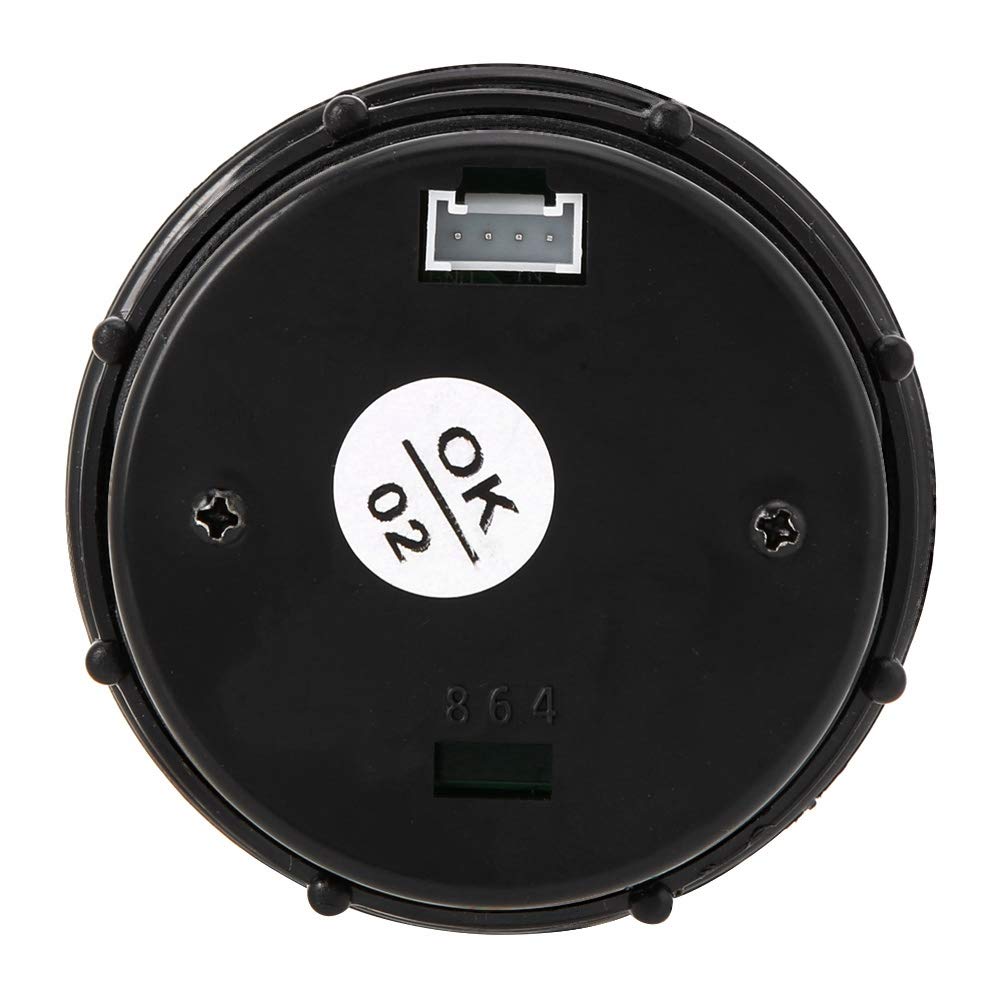 Indicatore di temperatura olio, 52mm Termometro olio con sensore 40~150 ℃ Indicatore di temperatura LED blu Display digitale Indicatore di pressione olio digitale per auto