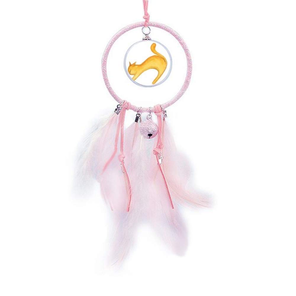 Atrapasueños de gato en acuarela Beauty Gift Miaoji el regalo perfecto para amantes de mascotas