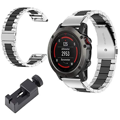 VeveXiao - Cinturino di ricambio per Garmin Fenix