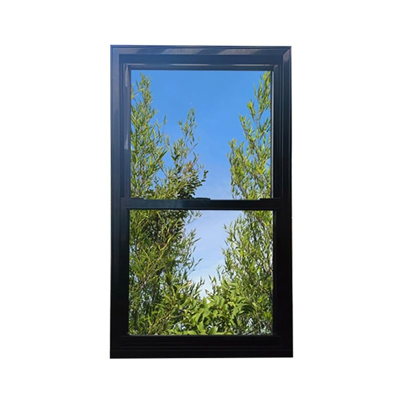 LVLDAWA Ventanas De Cobertizo De Guillotina, Comedor Aleación Aluminio Ventanas Corredizas Ventanas Corredizas Horizontales Graneros, Garajes, Vidrio Incluido(Tamaño:50x90cm)