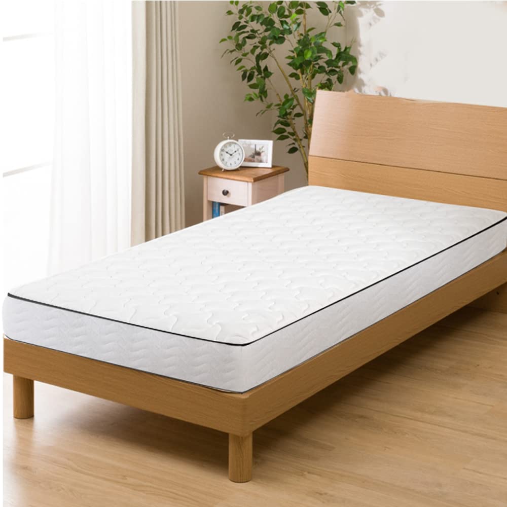 TEENO Lot de 2 Matelas 90x200 CM Luxe Mousse à mémoire Gel Mousse HR Confort Équilibré