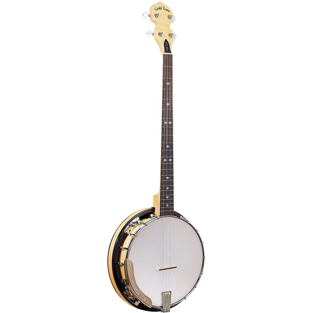 Gold Tone CC-Plectrum Cripple Creek Plectrum Banjo (Four String, Maple),Natural