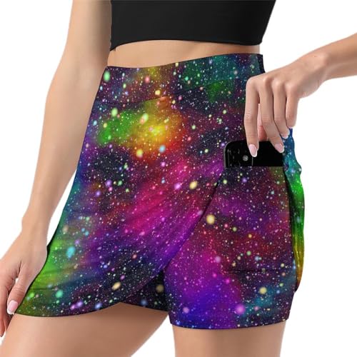 Jupe short de golf avec poche jupe de tennis galaxie active