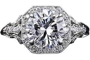 Vintage Style Oval Cut Bridal Ring Simulated White Topaz