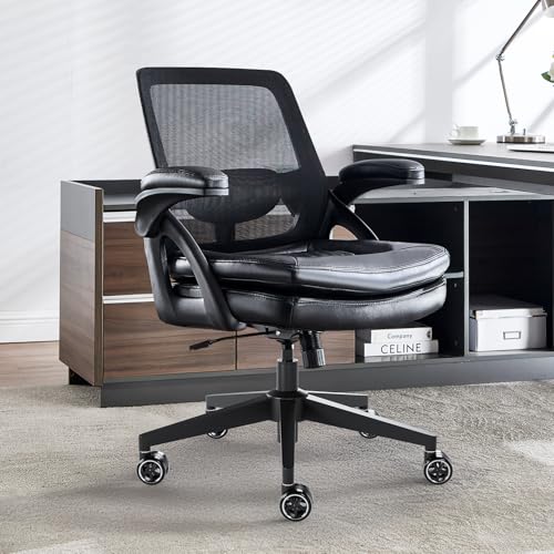 Luxury leather executive chair