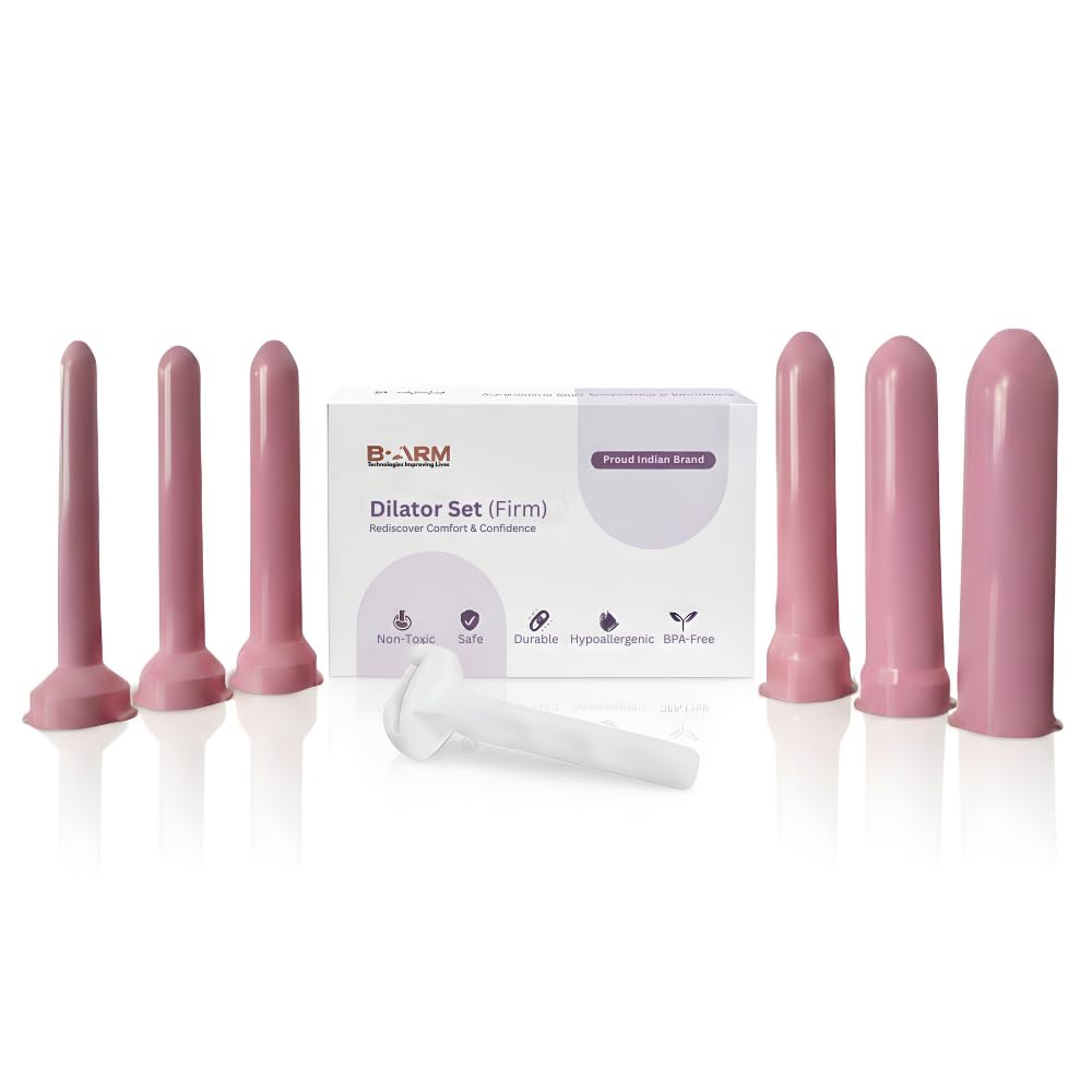 B-Arm Medical Dilator Set (Firm) in 6 Diameter Sizes - 1.7 cm, 2.1 cm, 2.5 cm, 2.9 cm, 3.3 cm, 3.7 cm