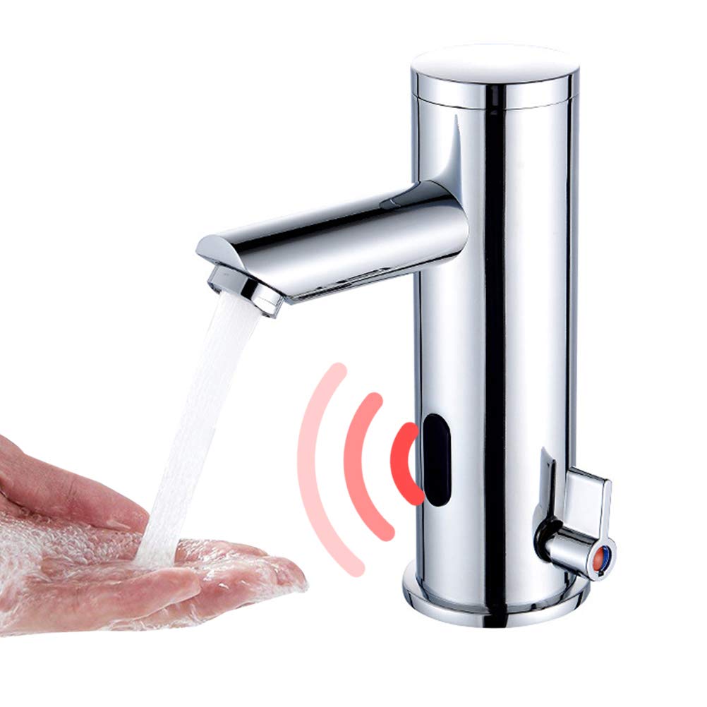 GIMIFY Automatische Sensor Kraan Koud & Hot Mix Water Tap Touchless Hands-Free Infrarood Sensor Kraan