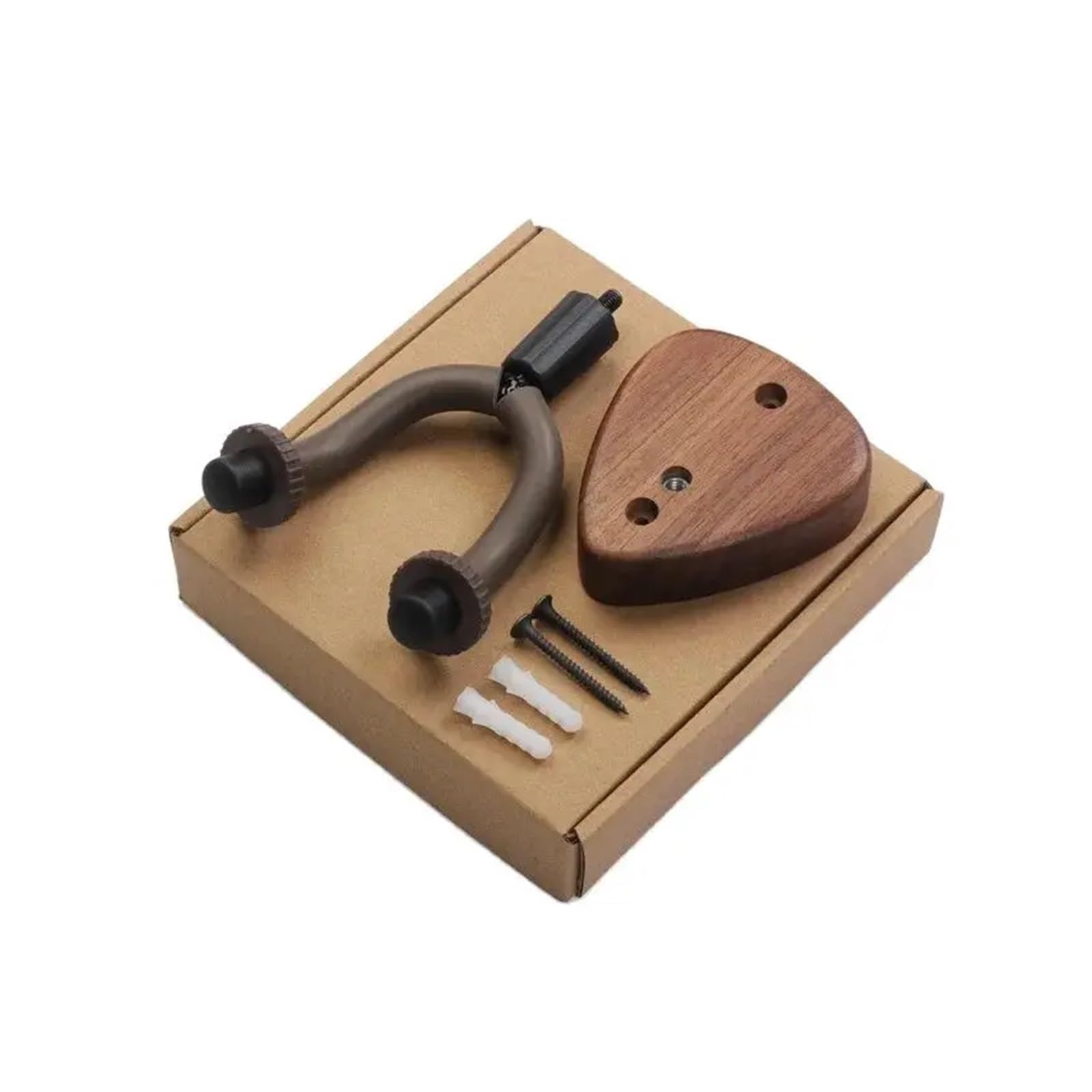 Colgador De Pared For Guitarra De Nogal Ajustable | Colgador de pared for guitarra de nogal - Gancho universal ajustable for ukelele bajo