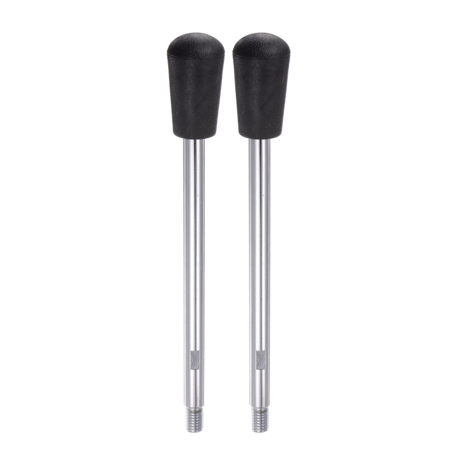 Tool parts 2pcs M8 Crank Handle Grip Lathe Machine Revolving Clamping Handles 200mm Length