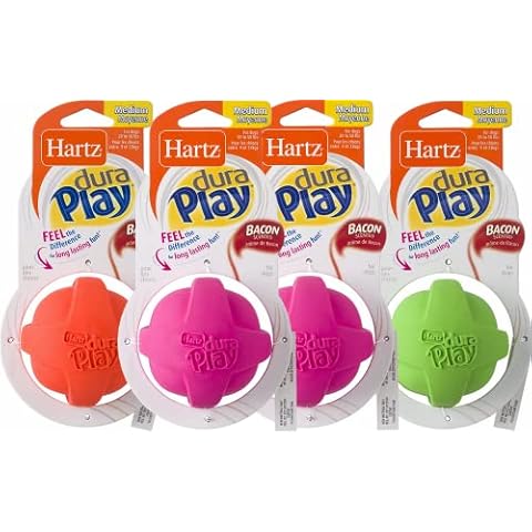 HDP Dura Play Flex Toy Bundle Color:Medium Ball Pack of 4 Cover